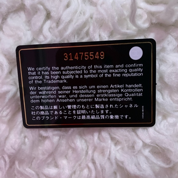 Authentic Chanel Classic Flap Card Holder - Picture 5 of 5